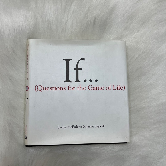 Vintage 1995 If... Questions for the Game of Life Hardcover Book - Picture 2 of 6